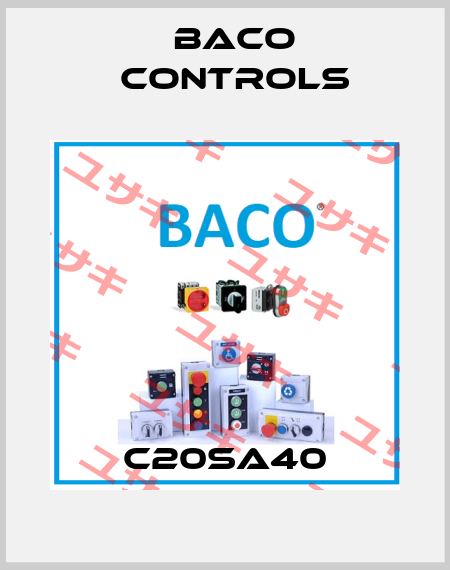 C20SA40 Baco Controls