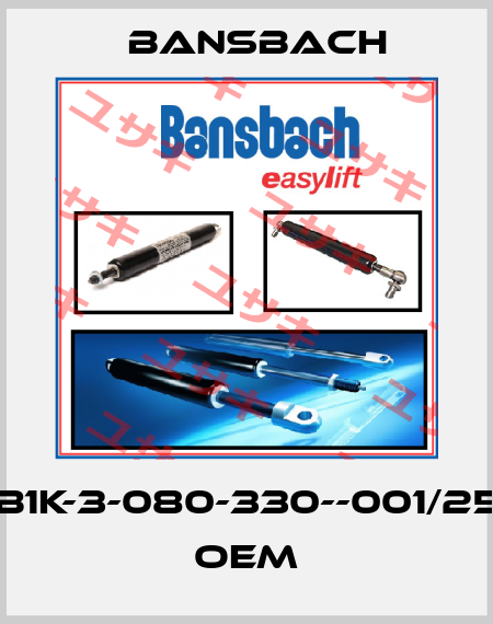 K6B1K-3-080-330--001/250N OEM Bansbach