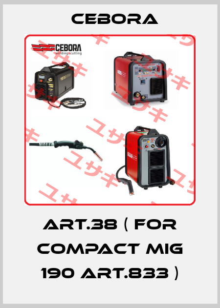 art.38 ( for Compact MIG 190 Art.833 ) Cebora