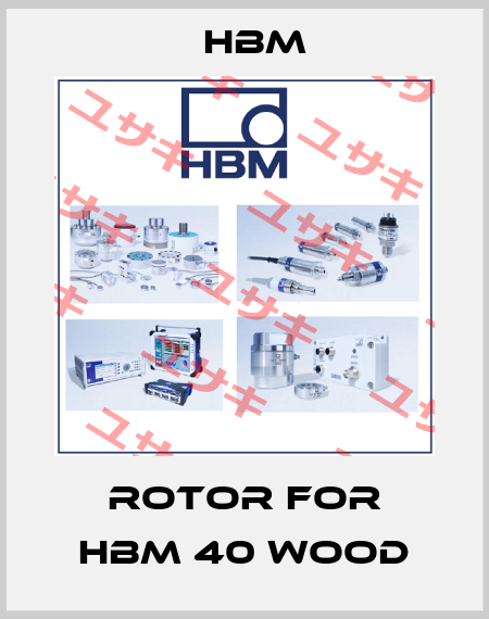 Rotor For HBM 40 wood Hbm