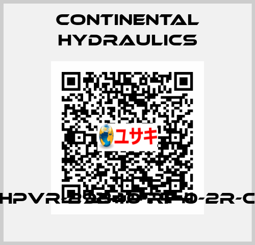 HPVR-29B40-RF-0-2R-C Continental Hydraulics