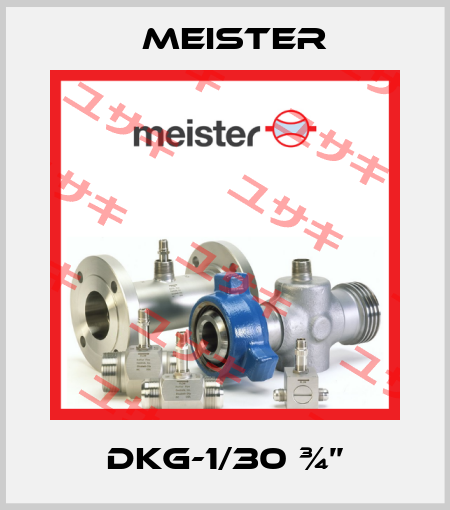DKG-1/30 ¾’’ Meister