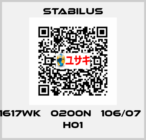 1617WK   0200N   106/07   H01 Stabilus