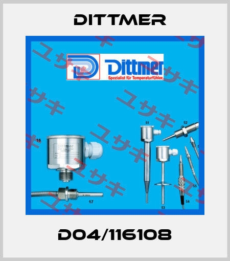 D04/116108 Dittmer