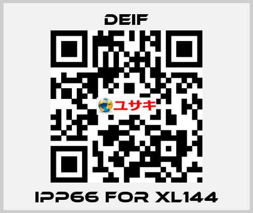 IPP66 for XL144 Deif