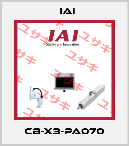 CB-X3-PA070 IAI