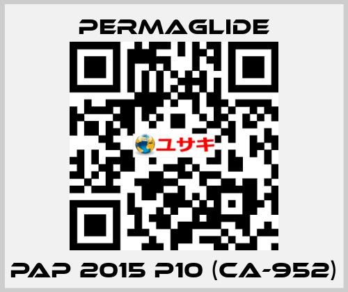 PAP 2015 P10 (CA-952) Permaglide