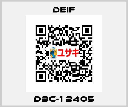 DBC-1 2405 Deif