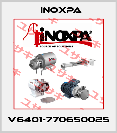 V6401-770650025 Inoxpa