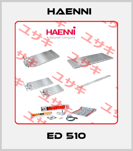 ED 510 Haenni