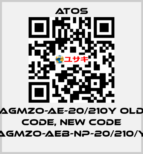 AGMZO-AE-20/210Y old code, new code AGMZO-AEB-NP-20/210/Y Atos