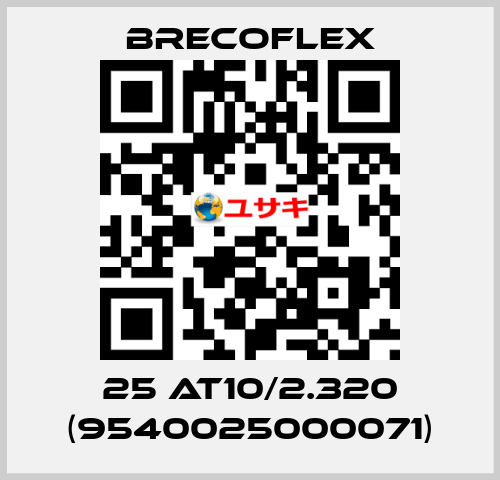 25 AT10/2.320 (9540025000071) Brecoflex