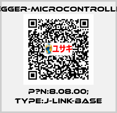 P?N:8.08.00; Type:J-Link-Base segger-microcontroller