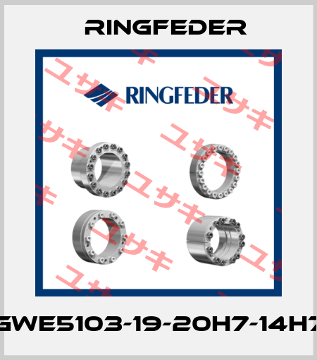 GWE5103-19-20H7-14H7 Ringfeder