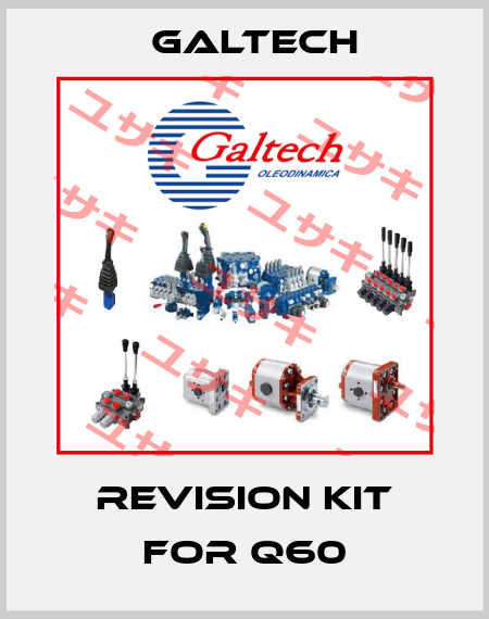 Revision kit for Q60 Galtech