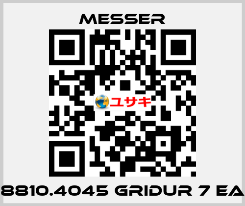 8810.4045 GRIDUR 7 EA Messer