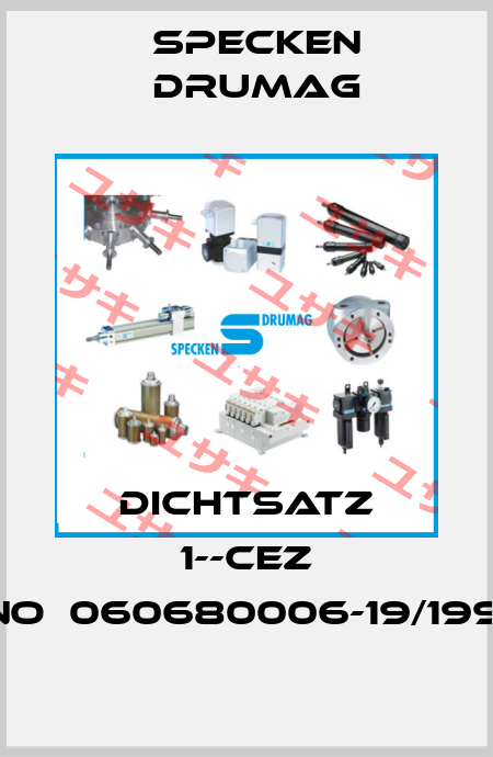 DICHTSATZ 1--CEZ 　No：060680006-19/1999 Specken Drumag