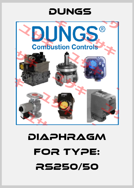 diaphragm for Type: RS250/50 Dungs
