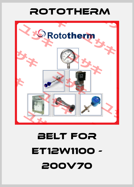 Belt for ET12W1100 - 200V70 Rototherm