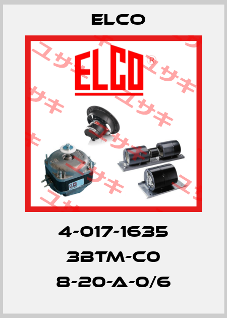 4-017-1635 3BTM-C0 8-20-A-0/6 Elco