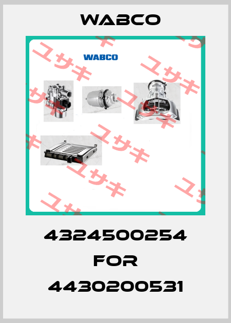 4324500254 for 4430200531 Wabco