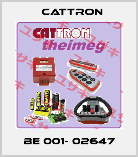 BE 001- 02647 Cattron
