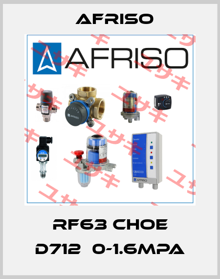 RF63 ChOe D712　0-1.6MPa Afriso