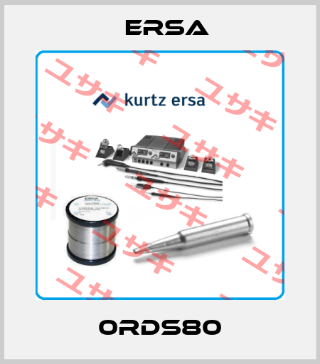 0RDS80 Ersa