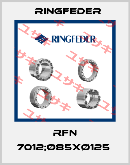 RFN 7012;Ø85XØ125  Ringfeder