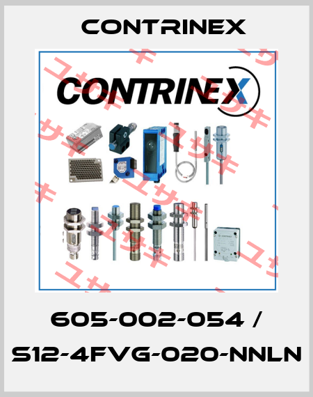 605-002-054 / S12-4FVG-020-NNLN Contrinex