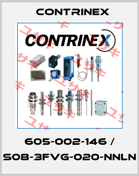 605-002-146 / S08-3FVG-020-NNLN Contrinex