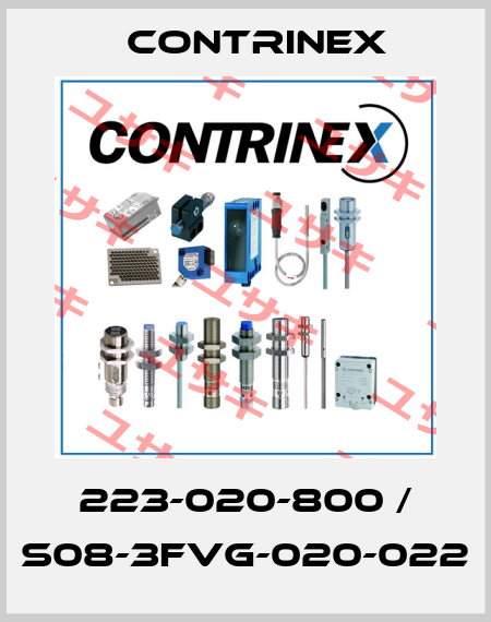 223-020-800 / S08-3FVG-020-022 Contrinex