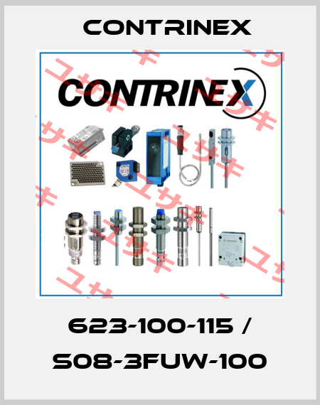 623-100-115 / S08-3FUW-100 Contrinex