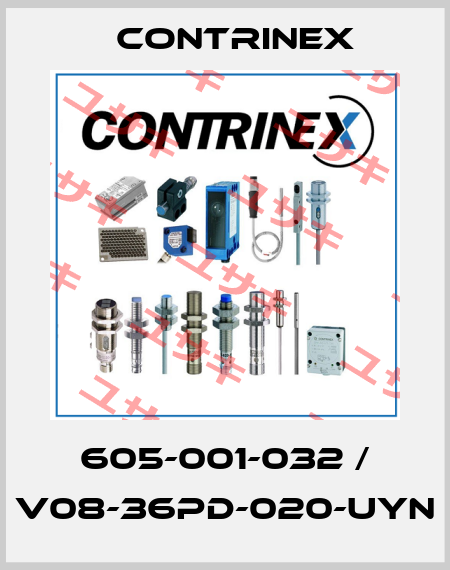 605-001-032 / V08-36PD-020-UYN Contrinex