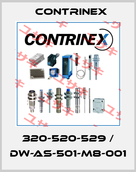 320-520-529 / DW-AS-501-M8-001 Contrinex