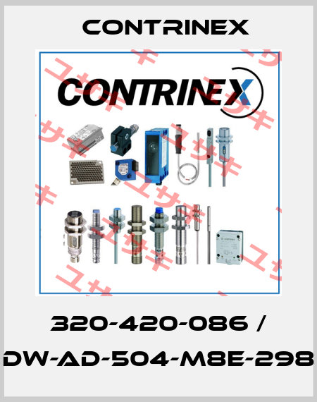 320-420-086 / DW-AD-504-M8E-298 Contrinex