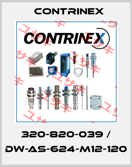 320-820-039 / DW-AS-624-M12-120 Contrinex