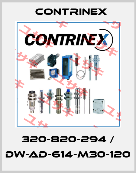 320-820-294 / DW-AD-614-M30-120 Contrinex