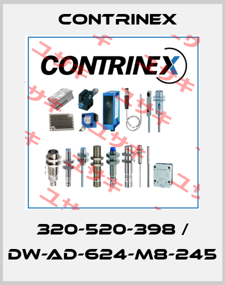 320-520-398 / DW-AD-624-M8-245 Contrinex
