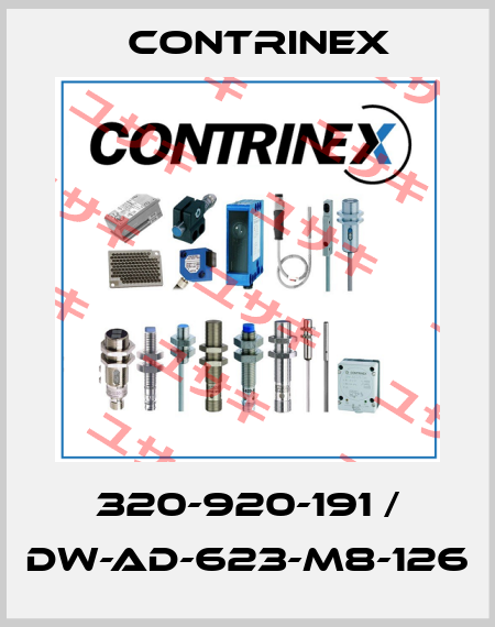320-920-191 / DW-AD-623-M8-126 Contrinex