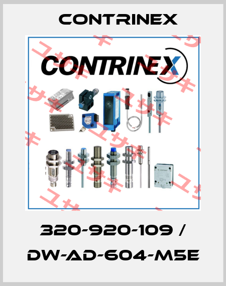 320-920-109 / DW-AD-604-M5E Contrinex