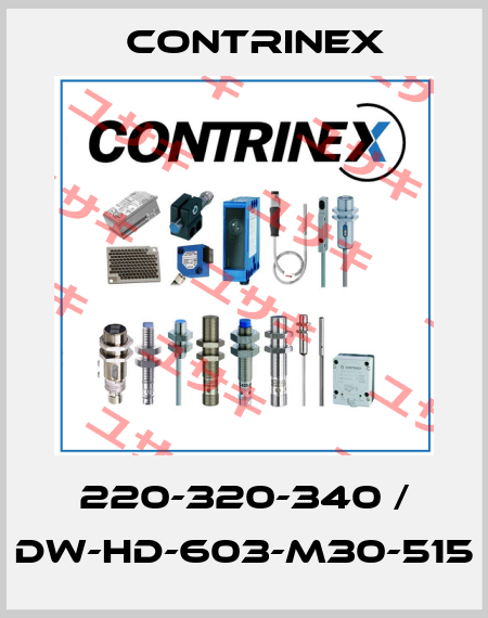 220-320-340 / DW-HD-603-M30-515 Contrinex