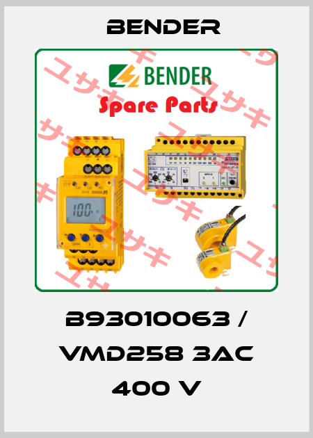 B93010063 / VMD258 3AC 400 V Bender