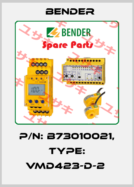 p/n: B73010021, Type: VMD423-D-2  Bender