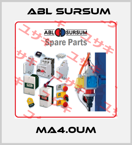 MA4.0UM Abl Sursum