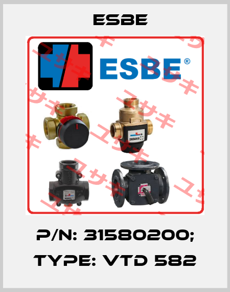 p/n: 31580200; Type: VTD 582 Esbe