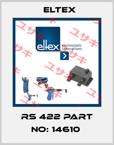 RS 422 PART NO: 14610  Eltex