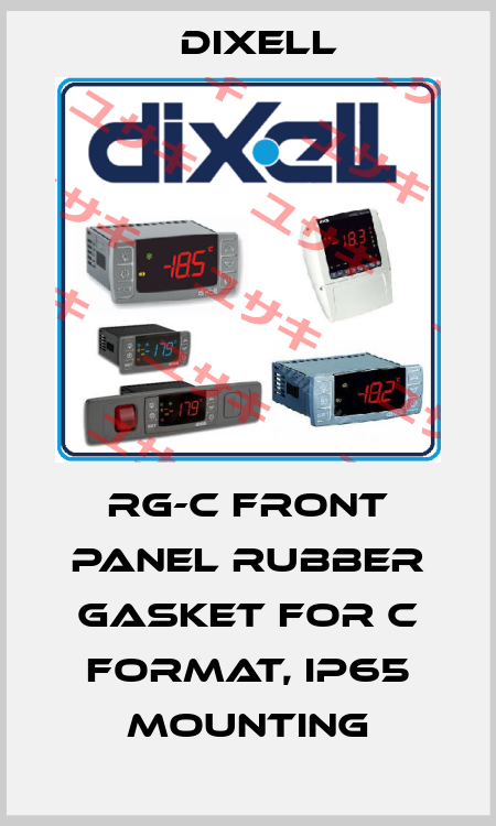 RG-C Front panel rubber gasket for C format, IP65 mounting Dixell
