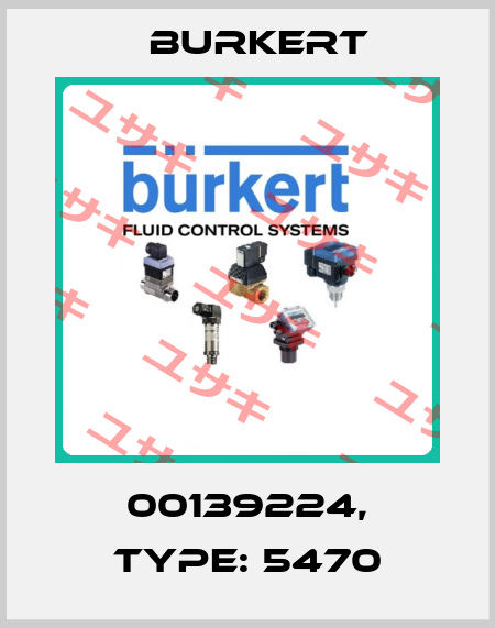 00139224, Type: 5470 Burkert