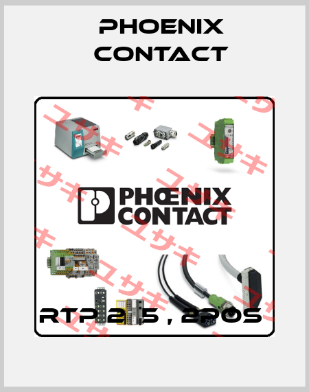 RTP 2٫5 , 2POS  Phoenix Contact